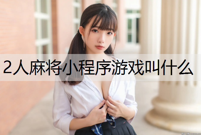 2人麻将小程序游戏叫什么